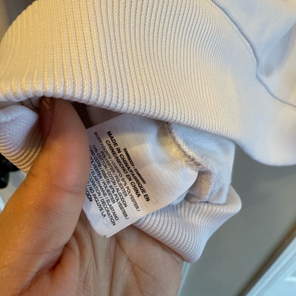 Women’s Nike Air White Zip-Up Jacket - Picture 9 of 9